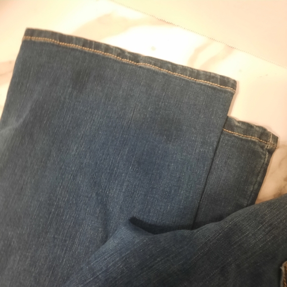 Wallflower Luscious Curvy Women's Jeans Size 17 Blue Denim Boot Cut 34x31 - Picture 4 of 10